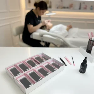 Synthetic Hair Tray 0.03 05 07 Mega Volume Private Label Extension 5-25mm Dark Matte Lash Extension