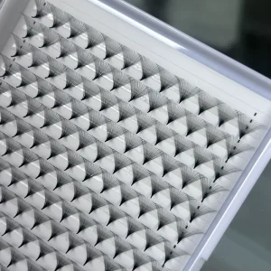 Synthetic Russian Volume 30D Heat Bonded Eyelashes with Pointy Thin Base 10mm & 15mm Lengths C D Curled Premade False Eyelashes