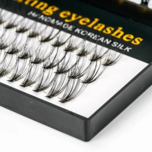 Synthetic Silk Eyelashes Extensions 20d Premade Volume Fans Cluster Lashes