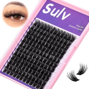 T-50/S001 144pcs Cluster Eyelash Thin Band Natural Look Diy Lash Extensions Super Soft Segment Lash Cluster