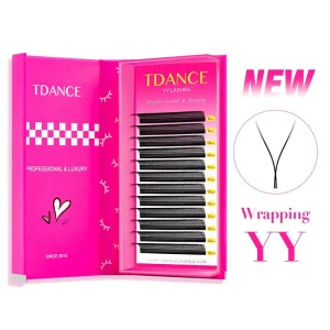 TDANCE Wrapping YY Volume Lashes Lash Extensions Yy Make Eyelash Extensions More Secure Saves Time for Lash Artists