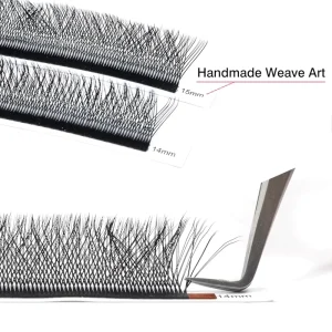 TDANCE YY Eyelashes Soft Fluffy Classic Volume Eyelashes with Clover Shape Y Weave 0.03MM 0.05MM 0.07MM Lash Extensions