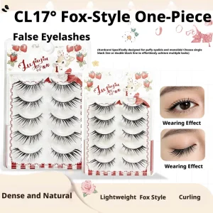 Thick 3D Faux Mink Lashes 3 Pairs Reusable Natural Invisible Clear Band Makeup Bulk Cruelty Free Self adhesive Glow