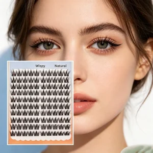 Thick False Lashes Perfect for Creating an Atmosphere-enhancing Night Makeup Look Essential for Makeup Artists