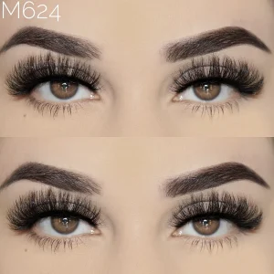 Thick Full Fluffy 25mm Mink Strip Lashes Sextensions Strip Lashes