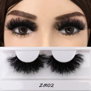 Thick Style Strip Eyelashes 10mm 12mm 18mm 20mm 25mm Mink Lash Vendors Fluffy Lashes