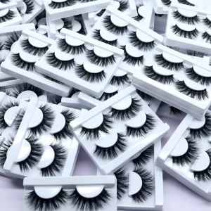 Thick and Full Strip Lash 16 mm Velvet Silk Eyelash Strips for Resale