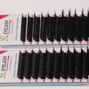 Three Four Five Leaf W Y Volume Eyelash Extension Individual Eyelashes W Lash 3d 4d 5d YY Black Clover Lashes Vendors