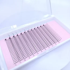 Top Quality 0.07mm 0.10mm Premade Wispy Spikes Matte Black Wispy Spike Mink Lashes Private Label