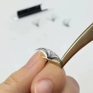 Top Quality Best Selling Flourishinglashes Easy Fanning Eyelash Extensions 0.03 0.05 0.07 Lashes Extensions