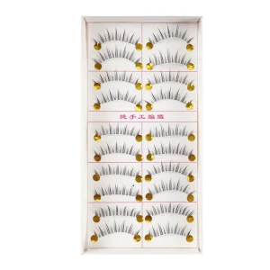 Top Selling 10 Pairs Professional High Grade Faux Mink Mega Volume 10D 20D Eyelashes High Quality Full Strip Wispy Handmade