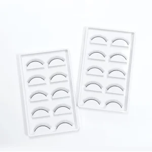 Training Synthetic Tapered Full Strip Eyelash Extension Set Reusable Eco Friendly Eye Beauty Tool Eyelashes Mannequin Head