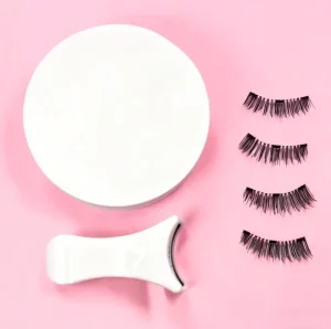 Trending CC Curl Magnetic Eyelashes No Glue 3D Natural Handmade Lightweight Reusable Soft Lashes