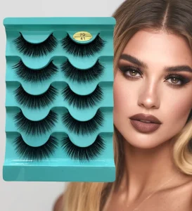 Trending Now 5 Pairs Strip Lashes 3D Full Volume Style False Eyelashes Pestanas Cilios