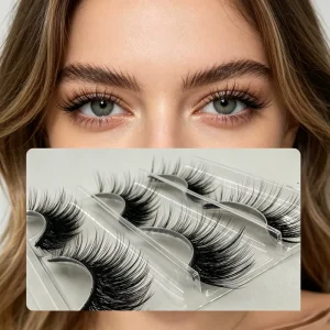 Trending Self Adhesive Pre Glue Lightweight Soft Voluminous Pre Cut DIY at Home Beauty Enthusiasts Manga Lashes