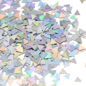 Triangle Shape Loose Sequins for Crafts Glitter Paillettes Sequin Nail Art Manicure Confetti DIY Sewing Accessories