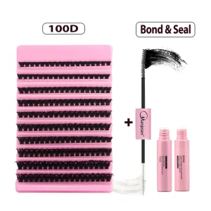 Truffle Earthy Dark DIY Cluster Eyelash 88D M Curl 11-16mm Dark Rich Muted Moody Tone Autumn Forest Mystic Soul Retreat