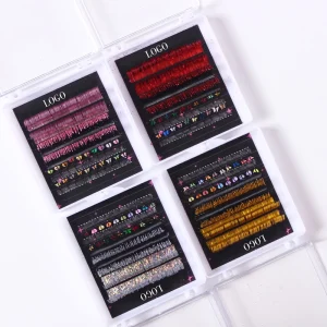 Tsingzzu Custom Natural Black Synthetic Hair 0.07MM Thickness Vegan Cruelty Free Full Volume Tinsel Eyelash Extensions