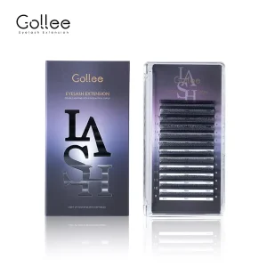 U Shape PBT Fiber Natural Matte Mega Volume Sparkle Handmade Lash Extension Soft Vegan Cruelty Free for Easy Fan