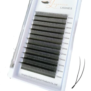 U YY Fluffy False Eyelashes Thin Soft Band Comfortable Wear Lightweight Fake Lashes Natural Look for Everyday Eye Makeup