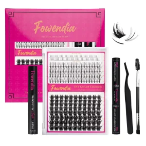 US Local Stock 248Pcs D Curl Cluster Lashes Individual 3d Fluffy Diy Eyelash Clusters Lash Extensions