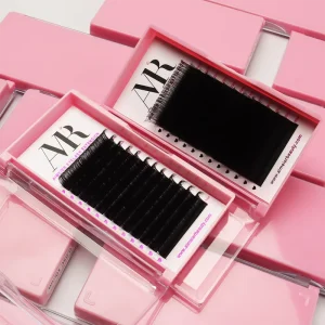 US Local Stock Easy Fanning Soft Cashmere Lash Extension Volume 0.05mm C D Curl 8-15mm Mix Length Lash Trays