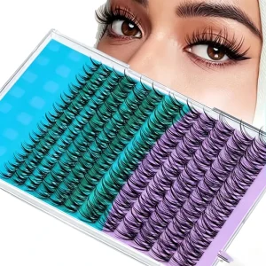 Ultra Flexible Soft Base Cluster Lashes Perfectly Fit Different Eye Curves Cluster Lashes for All Day Relaxed Wearing