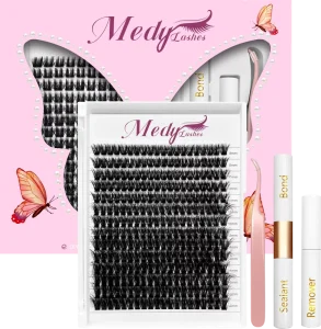 Ultra Soft DD D CC C Curl Cluster Lashes 8 16mm Breathable Lash Band Glam Bridal Party Eye Decoration
