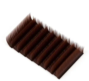 Ultra Soft Korean Faux Mink Eyelash Extensions 16 Rows Handmade Natural Long Lashes Custom Logo Packaging for Salons & Brands
