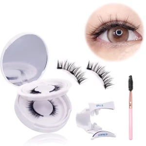 Ultra Soft Magnetic Lashes with Quantum Magnets Gentle No Glue Eyelashes for Sensitive Eyes All Day Comfort