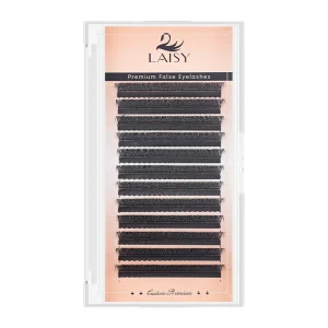 Ultra Soft Matte Black Individual Lash Extensions Durable PBT Fiber Eyelashes for Makeup Artists