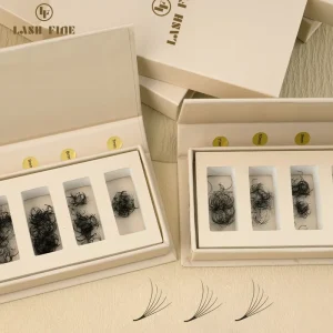 Ultra Speed 300 500 1000 Loose Pre Made Lash Fans 0.03 0.05 0.07 C D Promade Volume Fan Eyelash Extension