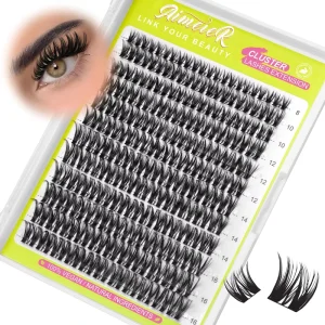 Ultra-Thin Band 0.01mm Volume Softness Vivid Wispy 3D Feathery Effect Cruelty Free Wispy Natural Looking Lash Cluster Kit