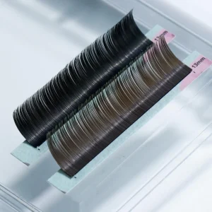 Ultra Thin Matte Volume Lash Fans 5D Effect 0.07mm Lightweight 6 Strong Base Vegan Cruelty Free for Salon