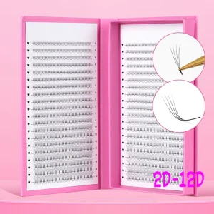 Ultra speed Promade Fans 3D 6D 7D 8D 9D Pointy Thin Base Loose Premade Rapid Mega Volume Premade Fans Lash Extension Supplies