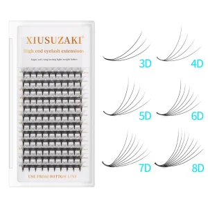 Ultra-speed Promade Fans 3D 6D 7D 8D 9D Pointy Thin Base Supplies Loose Premade Rapid Mega Volume Premade Fans Lash Extension