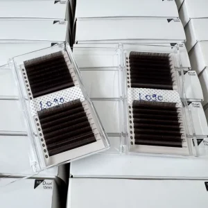 Uniform Arrangement Volume Lashes Heat bonded Individual Lash Extensions for Professional Lash Technicians