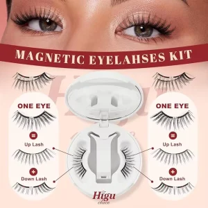 Upgraded Soft Magnetic Lashes 2nd Gen Flexible Comfortable 2 Piece Semi Handmade No Glue Reusable Lightweight Water Resistant