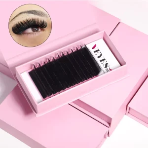 VEYES Cashmere Premium Professional Eyelash Extension Supplies Vendor Matte Black Eyelash Extension Supplies