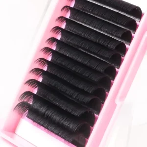 VEYES J B C Cc D Dd L Lc Ld M Curl Volume Eyelash 6 25 Length 0.03 Individual Cashmere Lash Volume Easy Fan Eyelash Extention