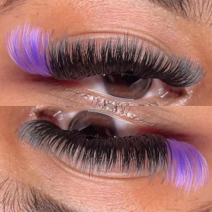 VEYES New Soft Korean PBT Fiber Brown Color Lashes Trays Dark Brown Volume Lashes Extensions 0.03 0.05 0.07 Russian Volume Mega