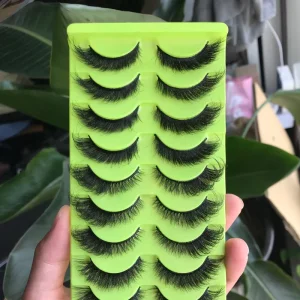 Vegan Faux Mink Strip Lashes 7 20 Pairs Natural Wispy Eyelashes Full Strip 8 9 10 12 Pairs Available