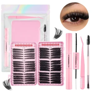 Vegan Fluffy Lash Clusters 30P 40P DIY at Home High Quality Professional Use