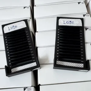 Vegan Friendly High Density Individual Eyelash Extensions Pointy Base Professional Lashes