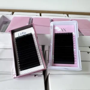 Vegan Friendly High Density Professional Lashes Soft & Lightweight Individual Lash Extensions for Premium Lash Pros