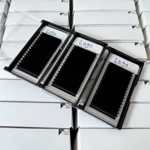 Vegan Friendly High Density Volume Lashes Heat bonded Lash Tray for Salon Grade Application and Lash Experts