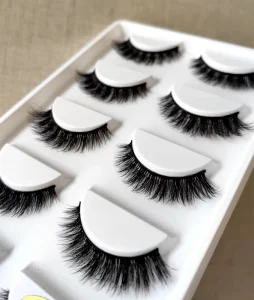 Vegan Full Strip Lashes 5 Pairs 10 Pairs False Eyelash Tray Fluffy 3D 5D 8D Eyelashes