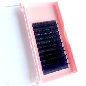 Velvet Eyelashes Individual Classic Volume and Individual Lash Trays Matte Black and Dark Black Options