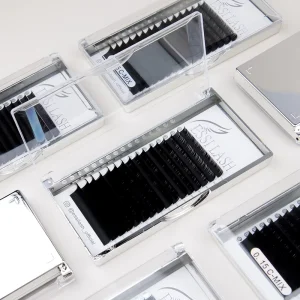Velvet Individual De Cils Custom Light Weight and Super Fluffy Cashmere Silk Lash Trays