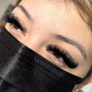 Velvet J B C CC D DD L+ LC LD M Curl Volume Eyelash 5 25mm Length 0.02 0.08 Individual Lash Volume Fans Eyelash Extensions Trays